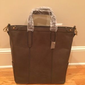 J Crew Olive Green Tote